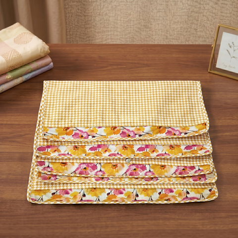 SUNBEAM DAISIES PRINT GRAND SAREE ORGANIZER