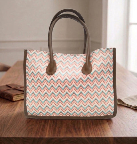 TIDAL WAVE  LEATHER BAG