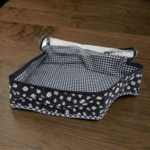 MIDNIGHT DAISY PRINT  BLOUSE COVER