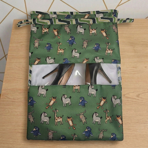 FOREST FRIENDS PRINT Heels & Sandals Cover