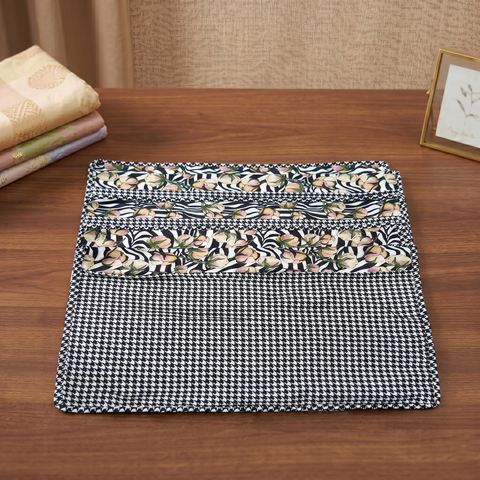 SAVANNA SAFARI BLOOM PRINT GRAND SAREE ORGANIZER