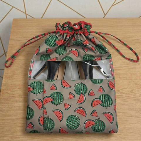 SUMMER MELON PRINT Heels & Sandals Cover