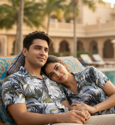 TROPICAL PRINTED SHIRT