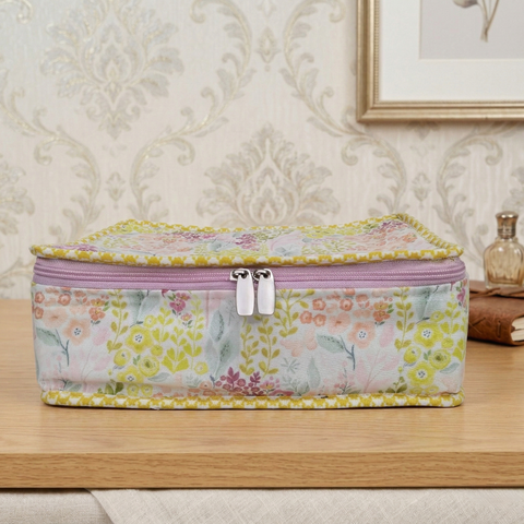 SUNSHINE GARDEN BLOSSOM PRINT JEWELRY ORGANIZER