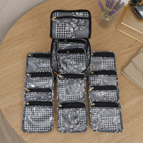 MIDNIGHT DAISY PRINT Earring Organizer