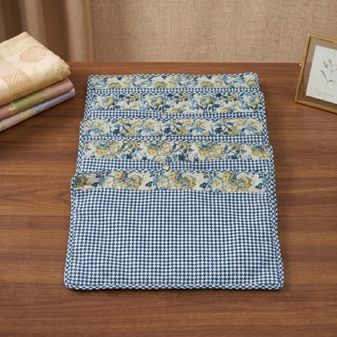 MOSSY MEADOW BLOOM PRINT GRAND SAREE ORGANIZER