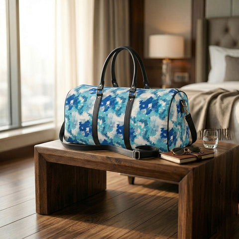 AQUA BREEZE WEEKENDER PRINT DUFFLE BAG