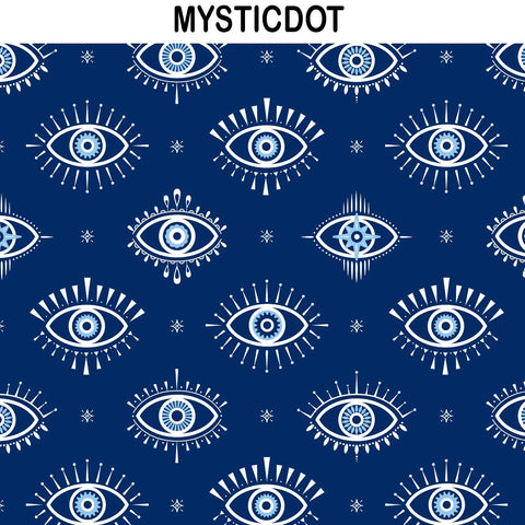 EVIL EYE PRINT GRAND NECKLACE ORGANIZER CUSTOMISER