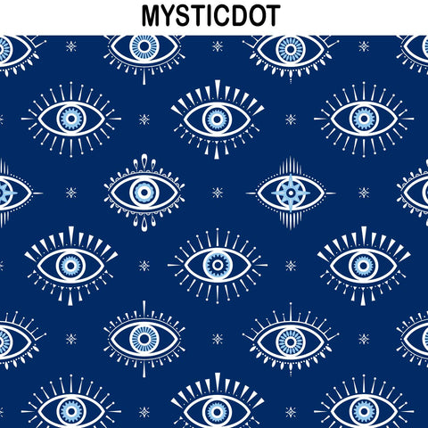 EVIL EYE PRINT NECKLACE ORGANIZER CUSTOMISER