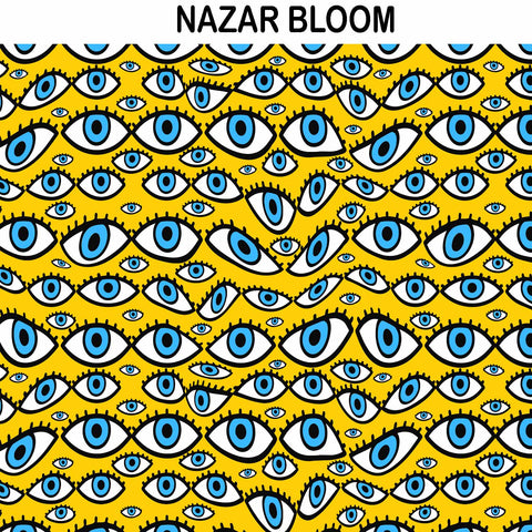 EVIL EYE PRINT DUFFLE BAG CUSTOMISER