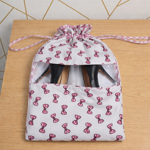 Classy Bow Print Heels & Sandals Cover