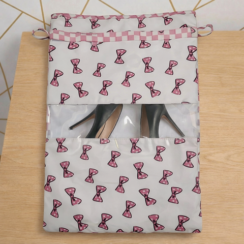 Classy Bow Print Heels & Sandals Cover