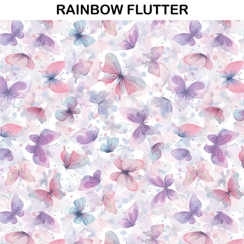 BUTTERFLY PRINT PRINT DUFFLE BAG CUSTOMISER