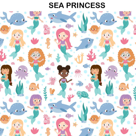 MERMAID PRINT SWIMMING BAG CUSTOMISER