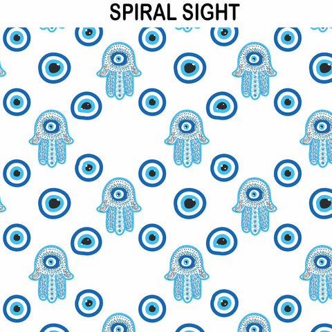 EVIL EYE PRINT GRAND NECKLACE ORGANIZER CUSTOMISER