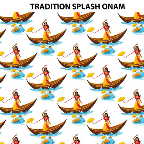 FESTIVE PRINT DUFFEL BAG CUSTOMISER