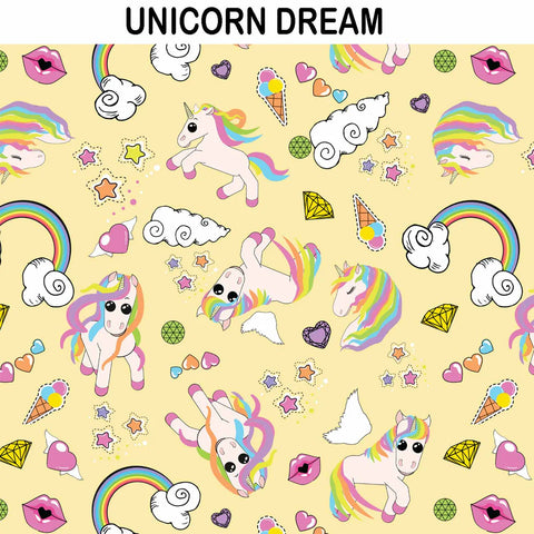 UNICORN PRINT PRINT DUFFLE BAG CUSTOMISER