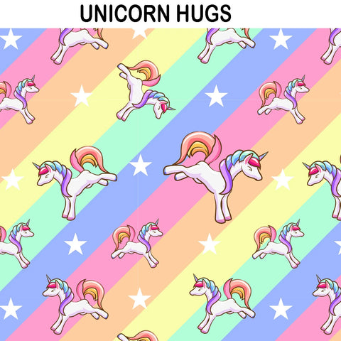 UNICORN PRINT PRINT DUFFLE BAG CUSTOMISER