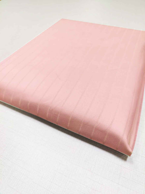 ORANGISH PEACH COLOUR COTTON FABRIC 007