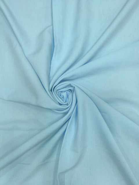 LIGHT BLUE COTTON FABRIC 001