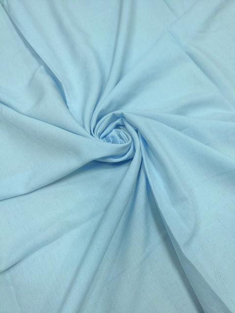 LIGHT BLUE COTTON FABRIC 001