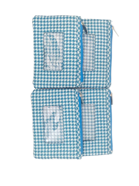 DINO SPACE PRINT JEWELLERY POUCH ORGANISER