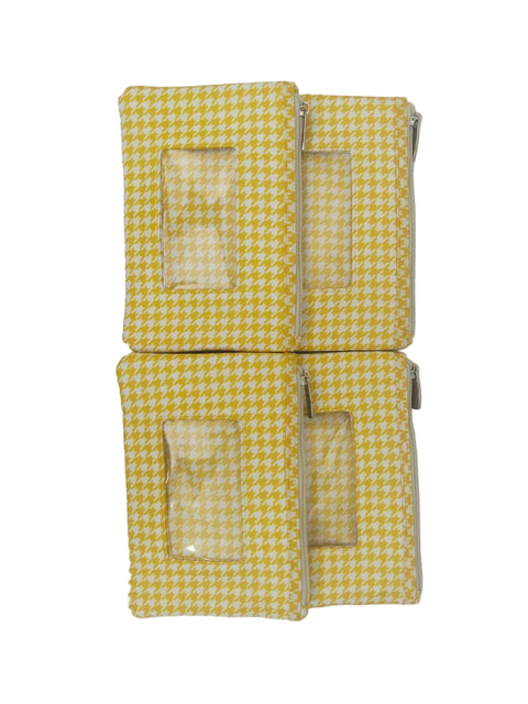 PUPPY FACES PRINT JEWELLERY POUCH ORGANISER