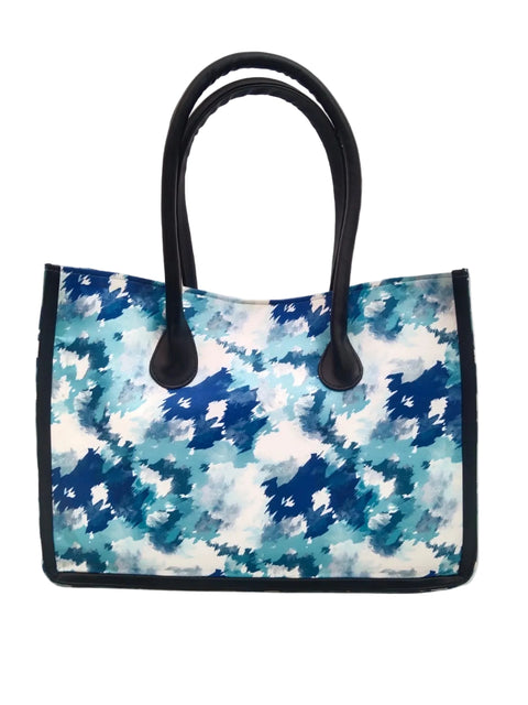 AQUA BREEZE WEEKENDER LEATHER BAG