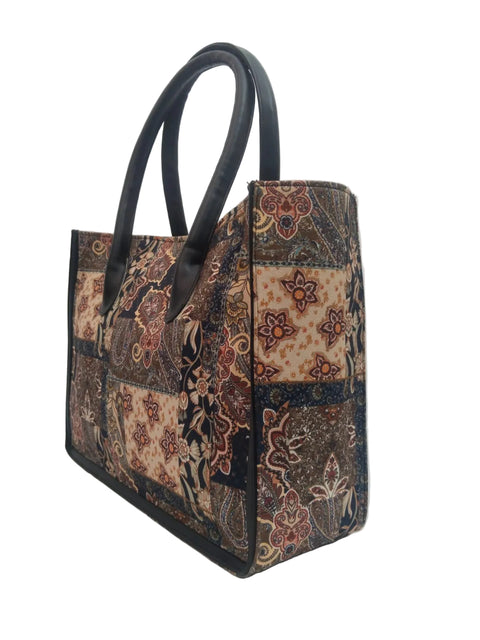 RUSTIC BLOOM LEATHER BAG