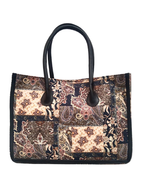 RUSTIC BLOOM LEATHER BAG