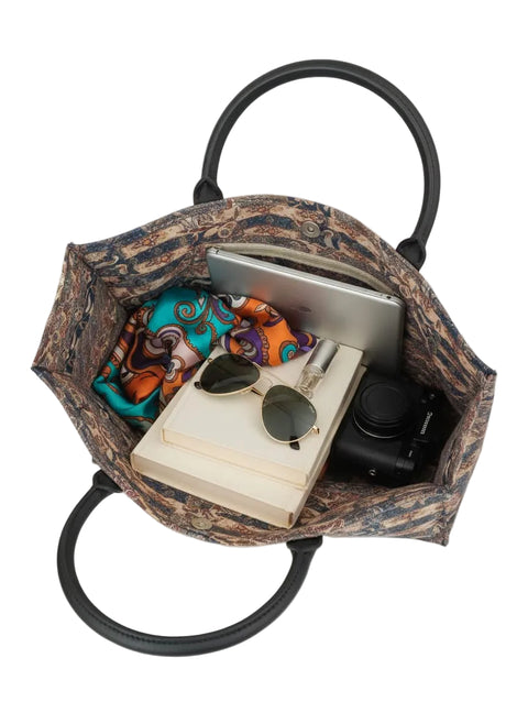 RUSTIC BLOOM LEATHER BAG