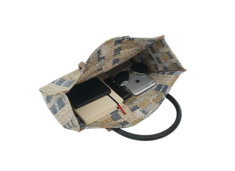 TRIBAL PATCHWORK LEATHER BAG