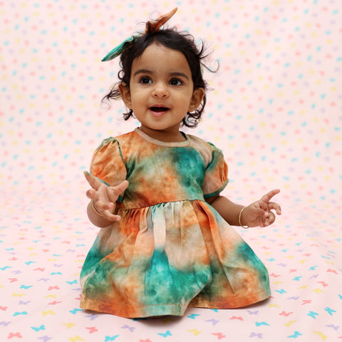 TRICOLOR JOY FROCK