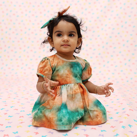 TRICOLOR JOY FROCK