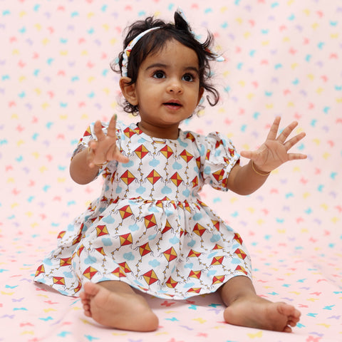 BABY BREEZE KITES FROCK