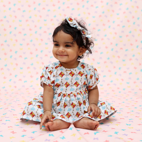BABY BREEZE KITES FROCK