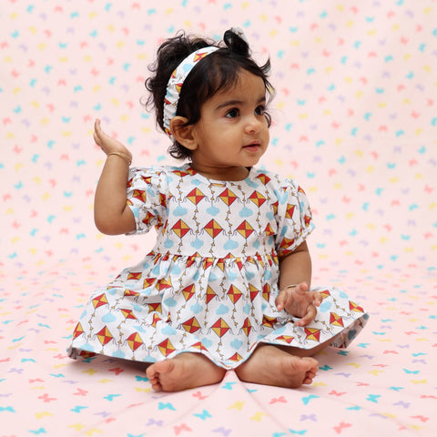 BABY BREEZE KITES FROCK