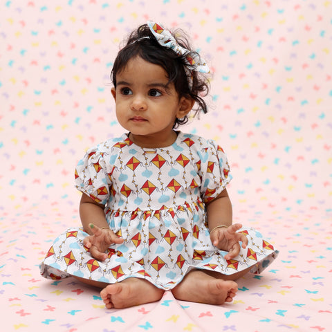 BABY BREEZE KITES FROCK