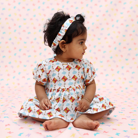 BABY BREEZE KITES FROCK