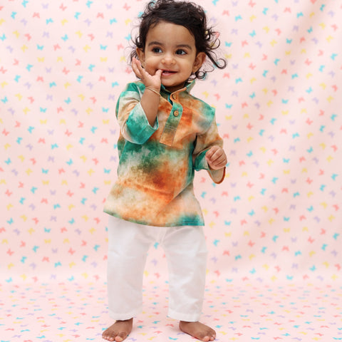 TRICOLOR JOY KURTA