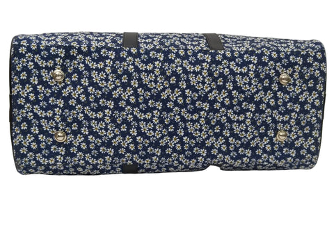 MIDNIGHT BLOOM PRINT DUFFLE BAG