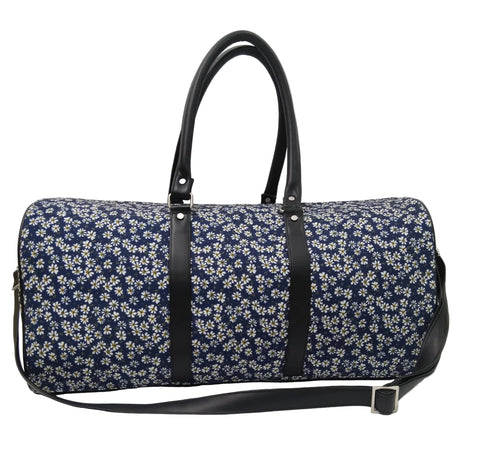 MIDNIGHT BLOOM PRINT DUFFLE BAG