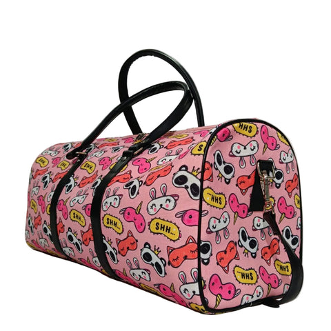 PANDA & FRIENDS PRINT DUFFLE BAG