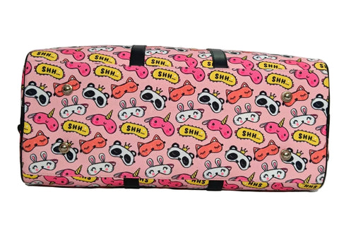 PANDA & FRIENDS PRINT DUFFLE BAG