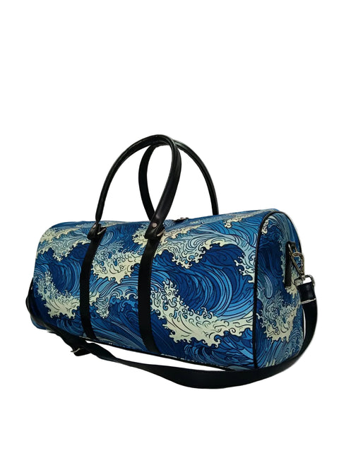 MIDNIGHT TIDE PRINT DUFFLE BAG