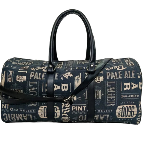 RETRO REEL PRINT DUFFLE BAG
