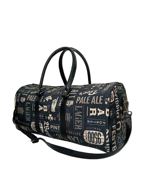 RETRO REEL PRINT DUFFLE BAG