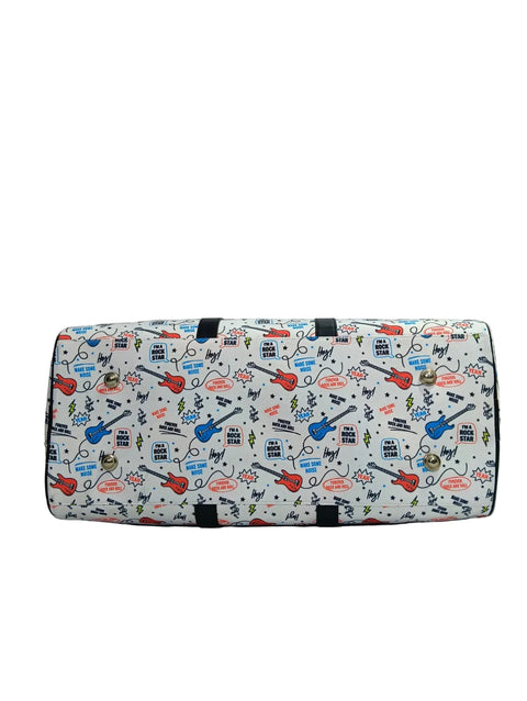 ROCKSTAR PRINT DUFFLE BAG