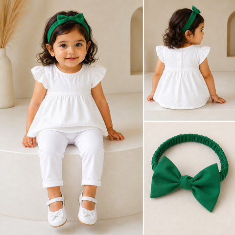 Cotton Bow Headband