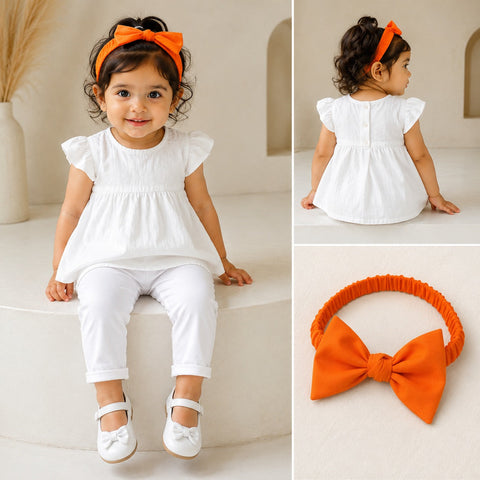 Cotton Bow Headband